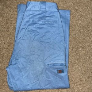 light blue dickie’s pants